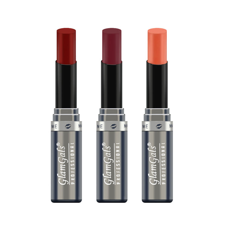 hot red lipstick matte