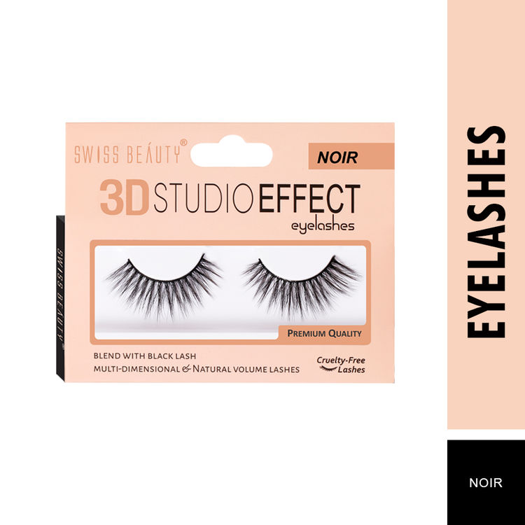 Swiss Beauty 3D Studio Effect Eyelashes - Noir