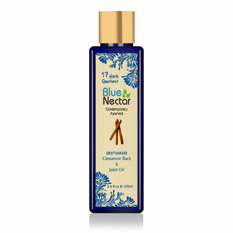  Blue Nectar Ayurvedic Pain Relief Oil for Body, Back, Knee and Legs ( 100 ml)