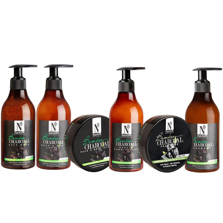 nutriglow charcoal face wash