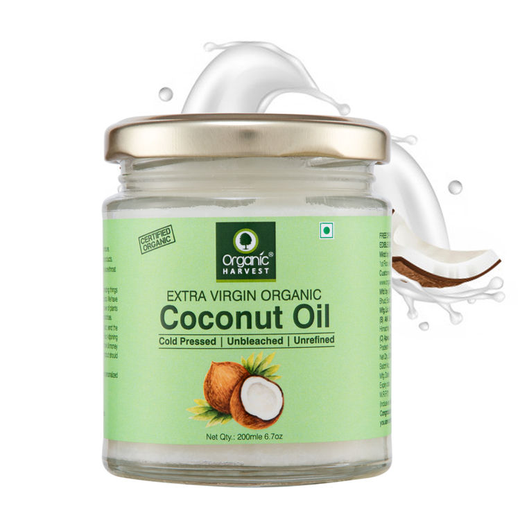 Organic Harvest Extra Virgin Coconut Oil, cold Pressed