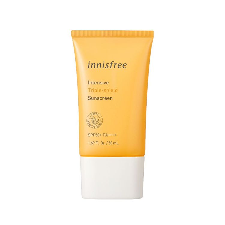 Buy Innisfree Intensive Triple Care Sunscreen SPF50+ PA++++ (50 ml) - Purplle
