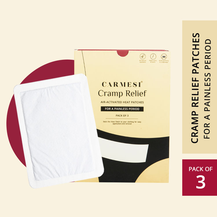 Buy Carmesi Cramp Relief Air Activated Heat Patches Pack of 3