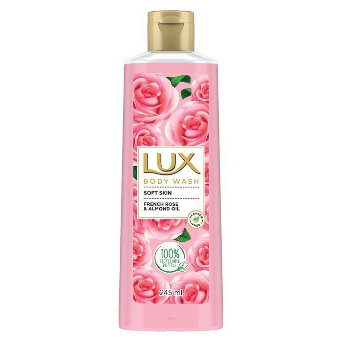 ux Body Wash French Rose Fragrance & Almond Oil Shower gel (245ml)