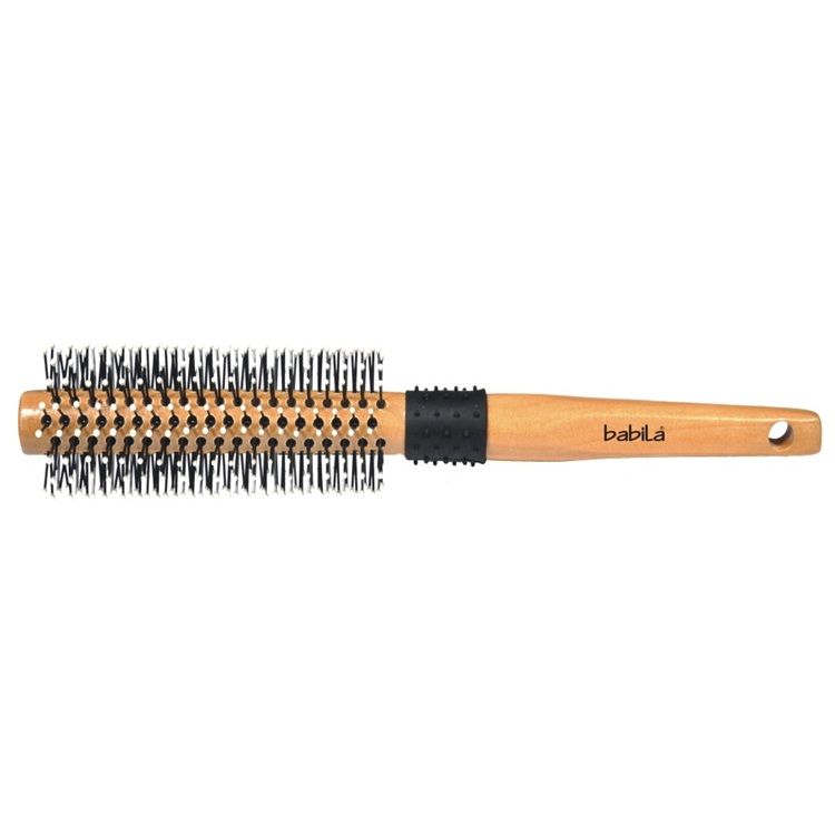 Babila Round Wooden Hair Brush Hb V560