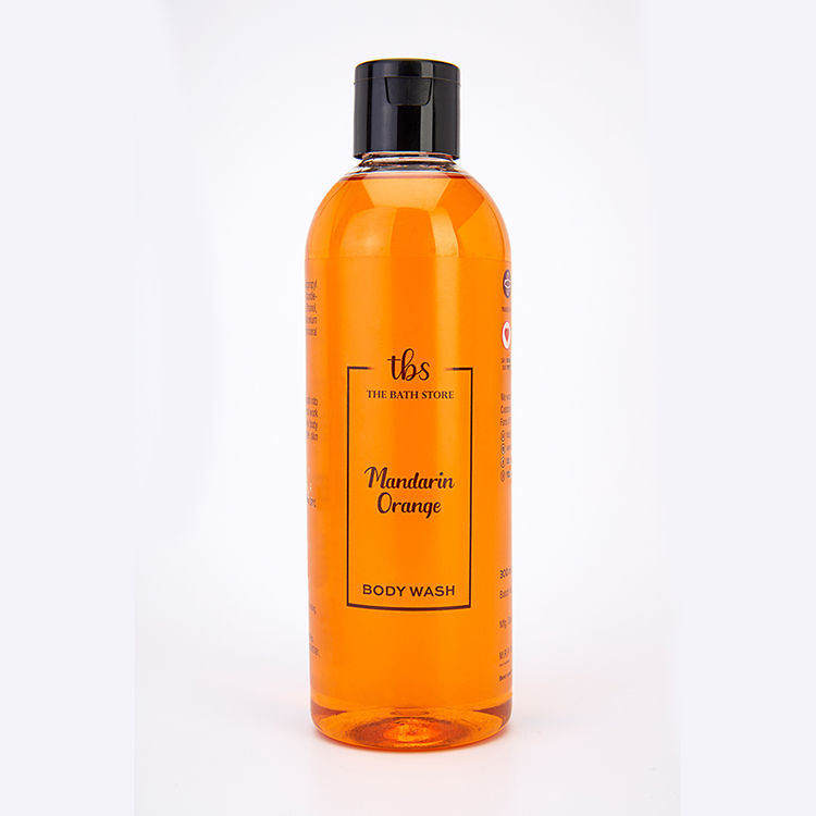 Bath Store Mandarin Orange Body Wash with Natural Ingredients, Moisturizing Body Wash for All Skin Type - (300 ml)