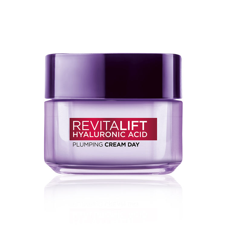 L'Oreal Paris Revitalift Hyaluronic Acid Plumping Day Cream for Women (50 ml) | Face Cream for Hydrated and Radiant Skin