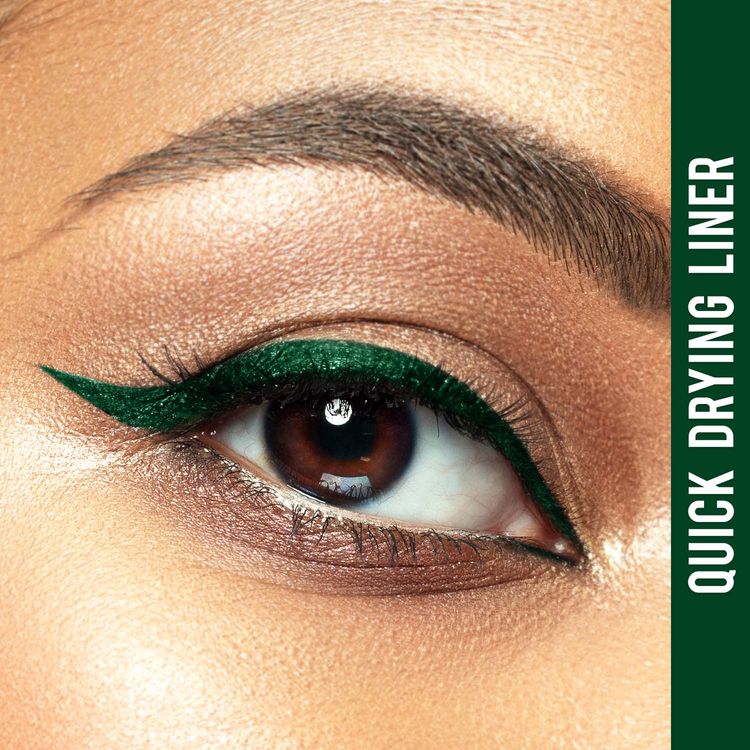 Buy NY Bae Liquid Eyeliner, Green, Ellis Eyeland - Green Moss 3 (6 ml)  Online | Purplle