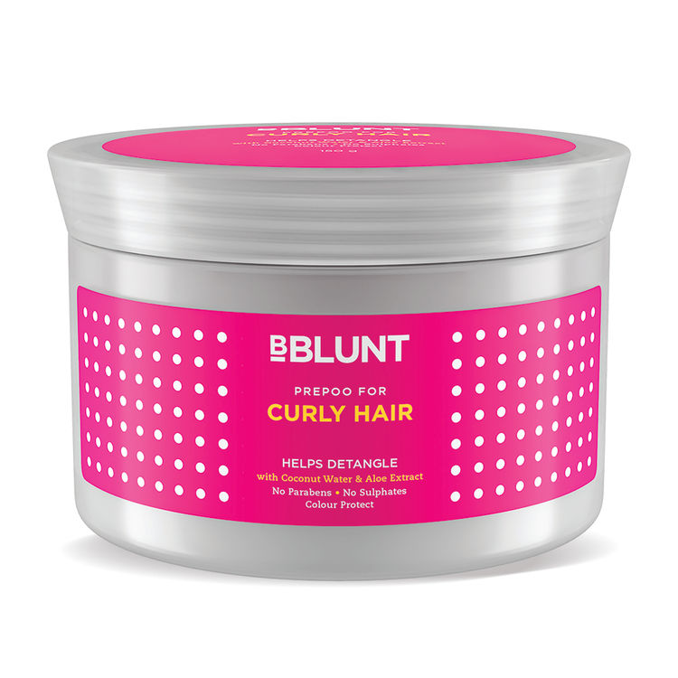 BBLUNT Curly Hair Prepoo for Dry/Tangled Curly Hair