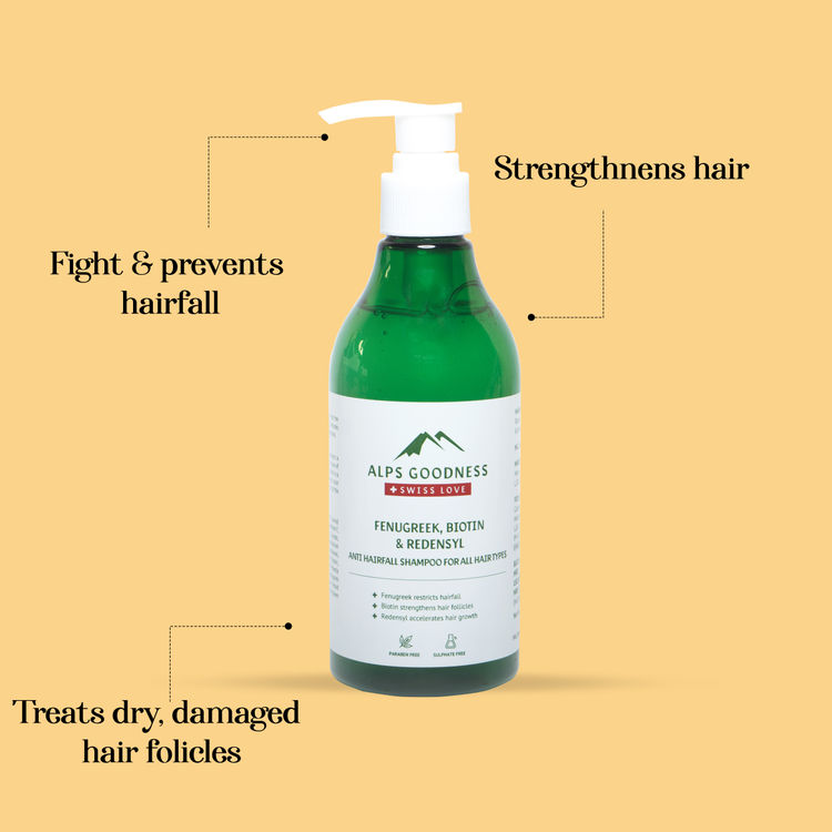 Alps Goodness Fenugreek, Biotin & Redensyl Anti-Hairfall Shampoo