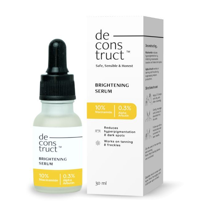 Deconstruct Brightening Serum - 10% Niacinamide + 0.3% Alpha Arbutin - (30 ml)