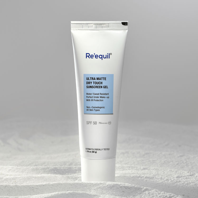 Re'equil Ultra Matte Dry Touch Sunscreen Gel SPF 50 PA++++ (50g)