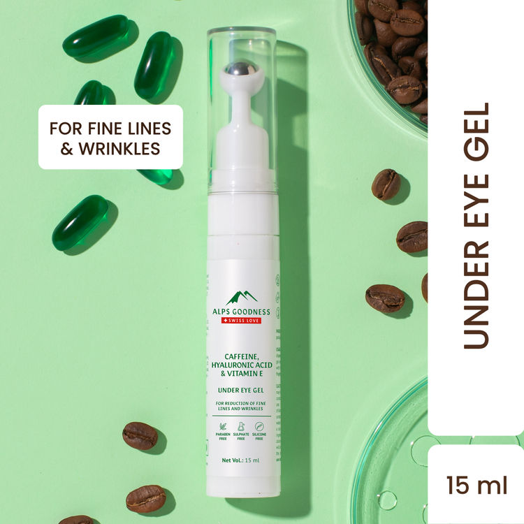 Alps Goodness Caffeine, Hyaluronic acid & Vitamin E Under Eye Gel (15ml)