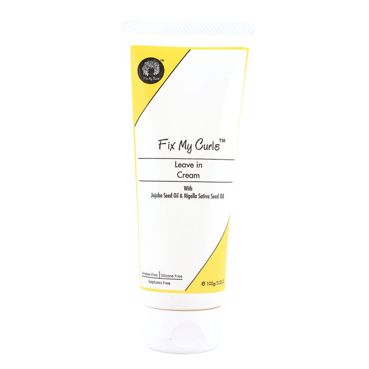 Fix My Curls Leave-in Cream For Curly and Wavy Hair(100ml)