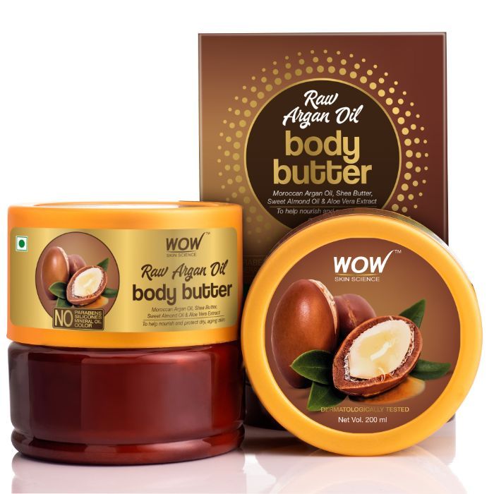 WOW Skin Science Raw Argan Oil Body Butter (200 ml)