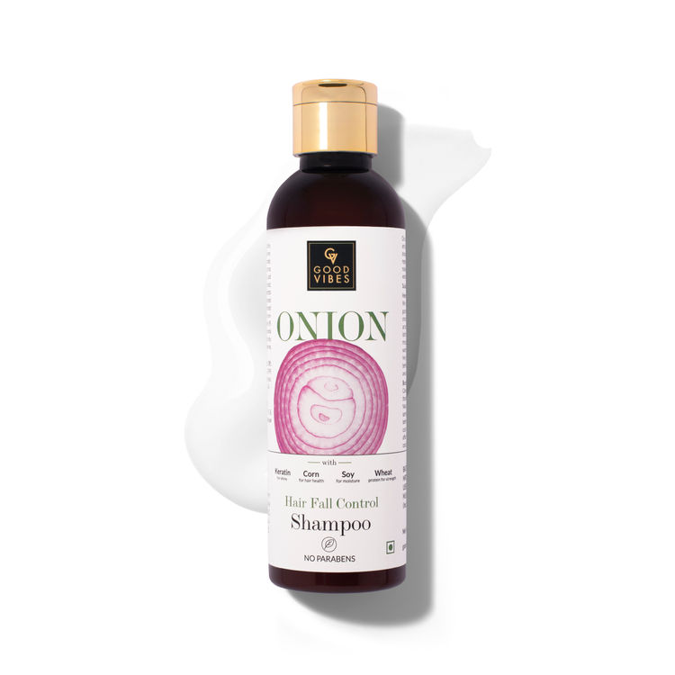 Goodvibes Onion Hair Fall Control Shampoo