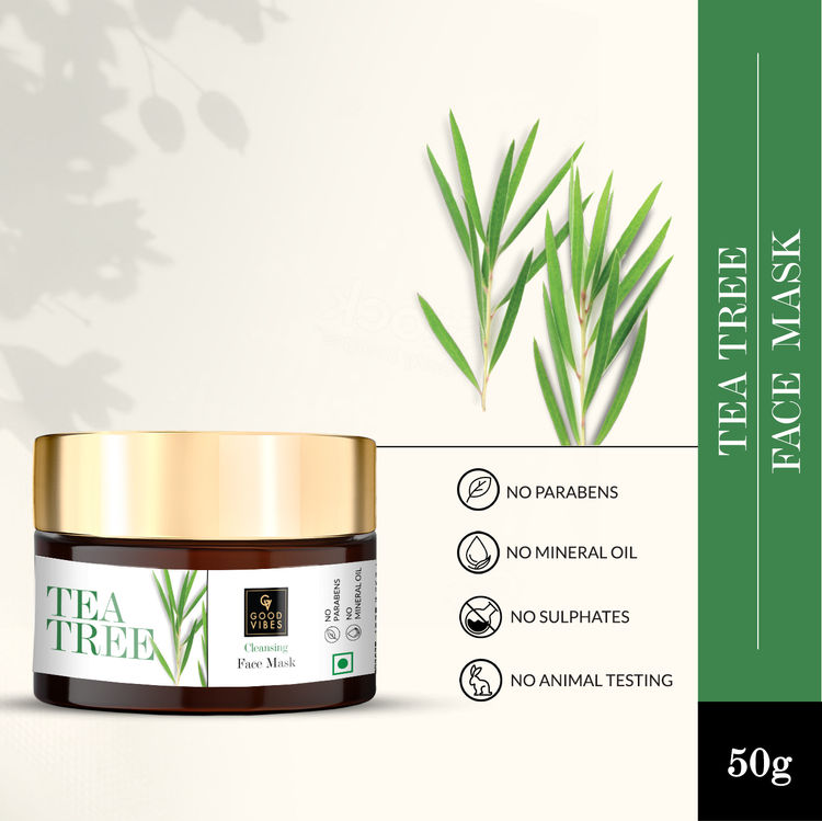Good Vibes Tea Tree Cleansing Mask (50 g)