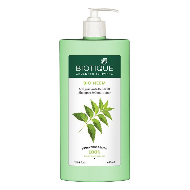 Biotique Bio Neem Margosa Anti-Dandruff Shampoo & Conditioner (650ml)