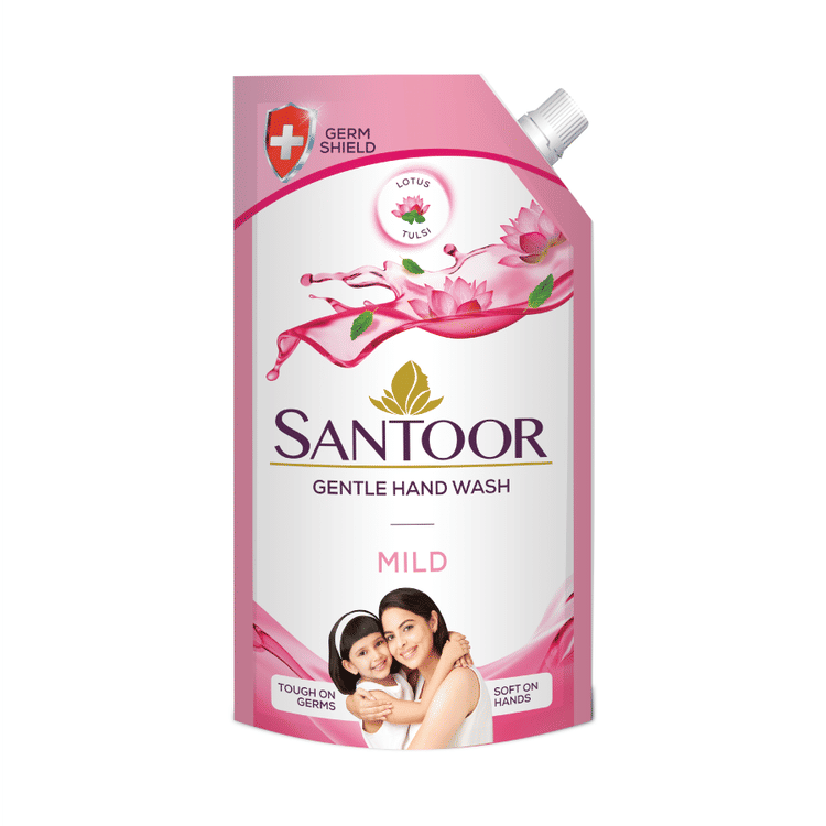 Buy Santoor Mild Gentle Hand Wash (750 ml)