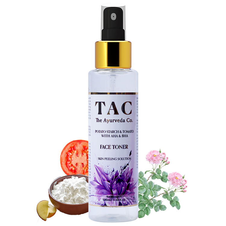 TAC - The Ayurveda Co. Face Toner with Salicylic Acid, AHA & BHA for Skin (100ml)