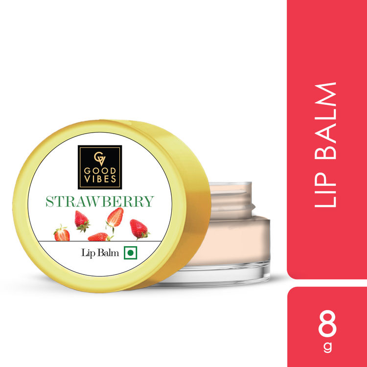 Good Vibes Lip Balm - Strawberry (8 gm)