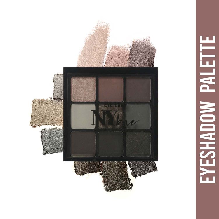 Buy NY Bae Eye-Love Eyeshadow Palette | 9in1 Palette | Matte & Shimmer | Intense Pigment | Easily Blendable | Long Lasting | Smooth Finish | Blacks- Smokey Show 05 (9 g) - Purplle