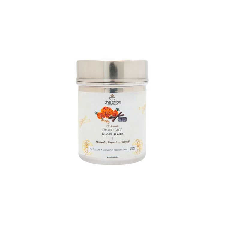 The Tribe Concepts Exotic Face Glow Mask /with Steel Tin (50 g)