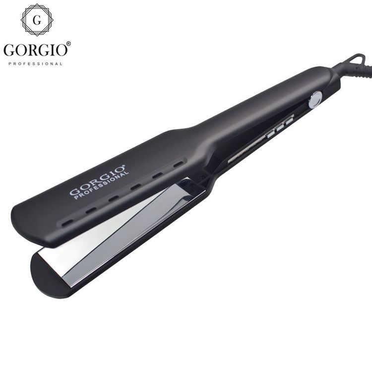 mirror titanium hair straightener