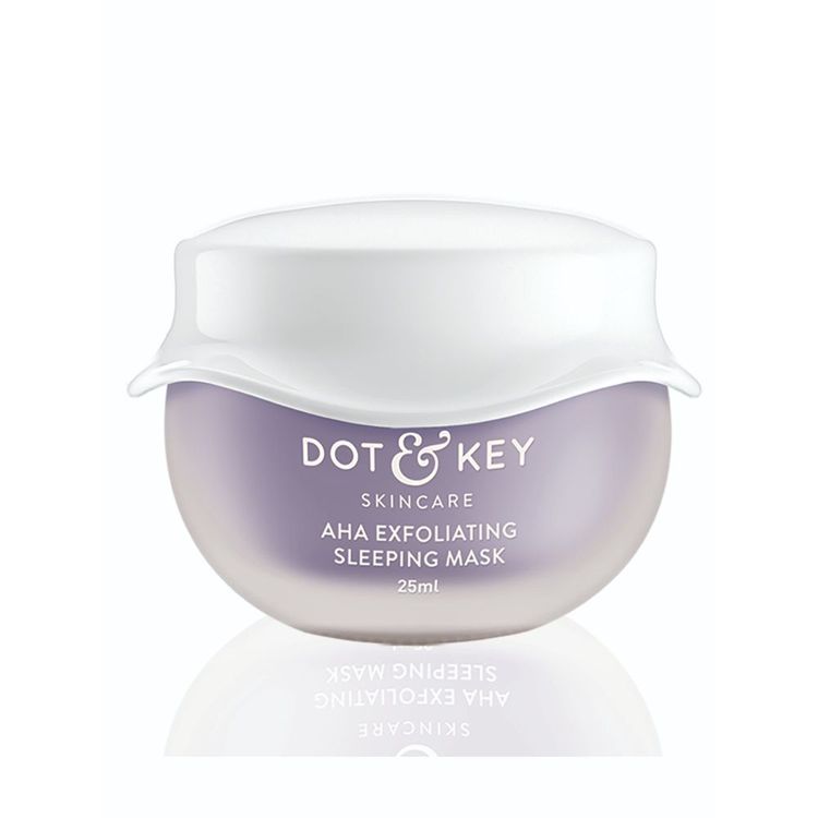 Dot & Key AHA Exfoliating Sleeping Mask 12% Lactic + 2% Hyaluronic (25 ml)