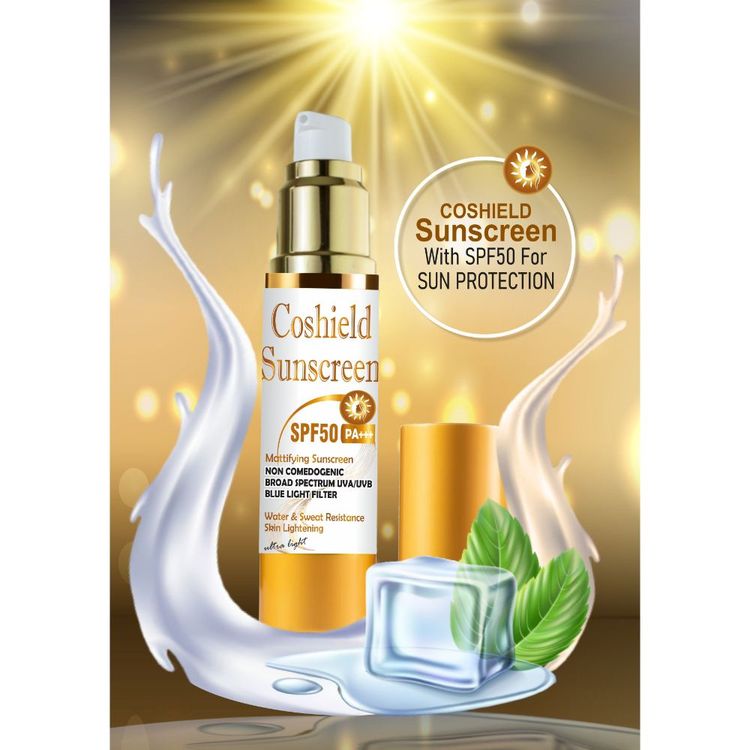 Cosderma Cossheild Sunscreen Spf 50 Pa Matt Finish Gel 50 Gm
