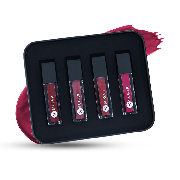 Buy SUGAR Nude Rules Mini Lipstick Set - Purplle