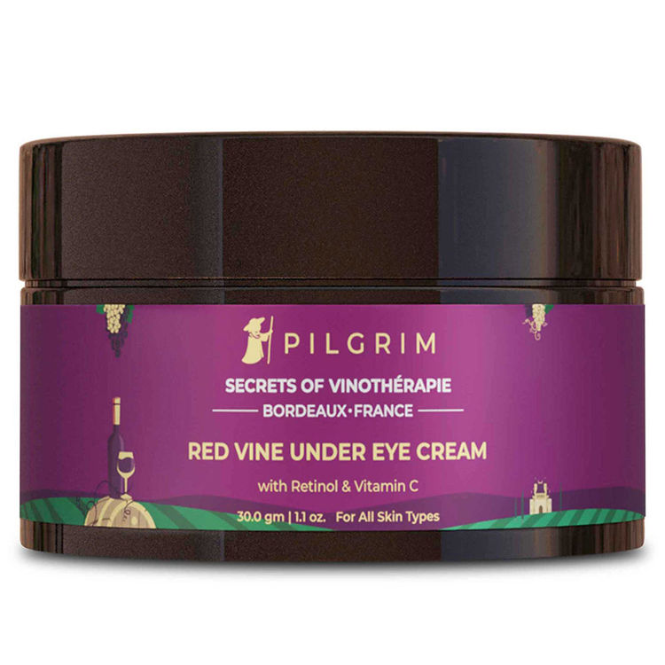 Pilgrim Red Vine Retinol Under Eye Cream with Vitamin C, 30g