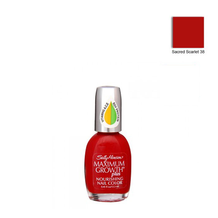 Buy Sally Hansen Maximum Growth Plus Nail Color Sacred Scarlet online