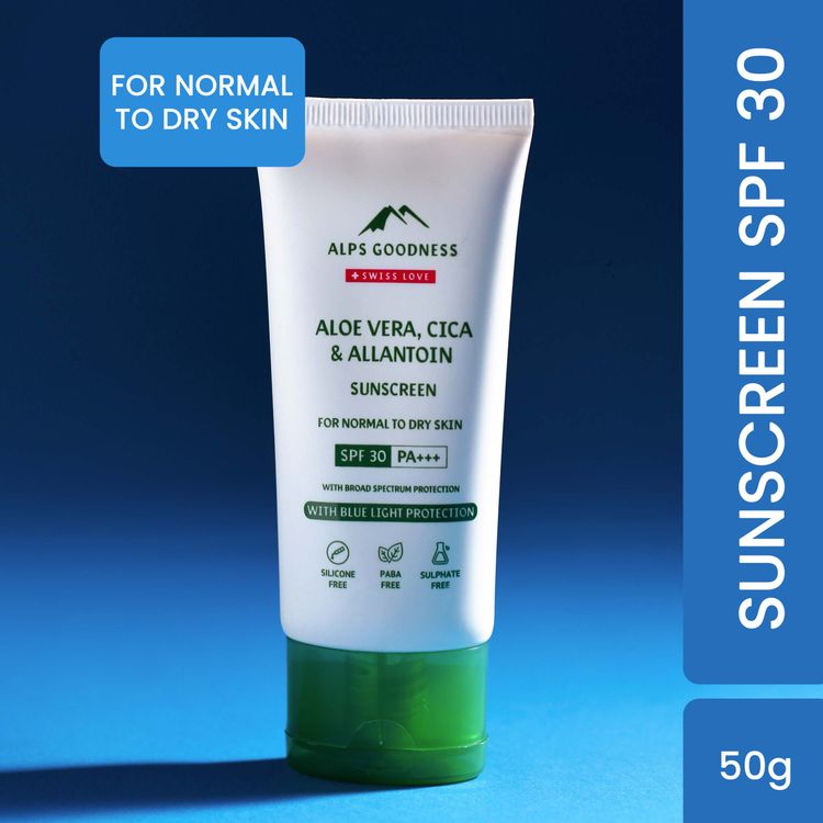 Alps Goodness Blue Light Protection Sunscreen For Normal to Dry Skin (50g)