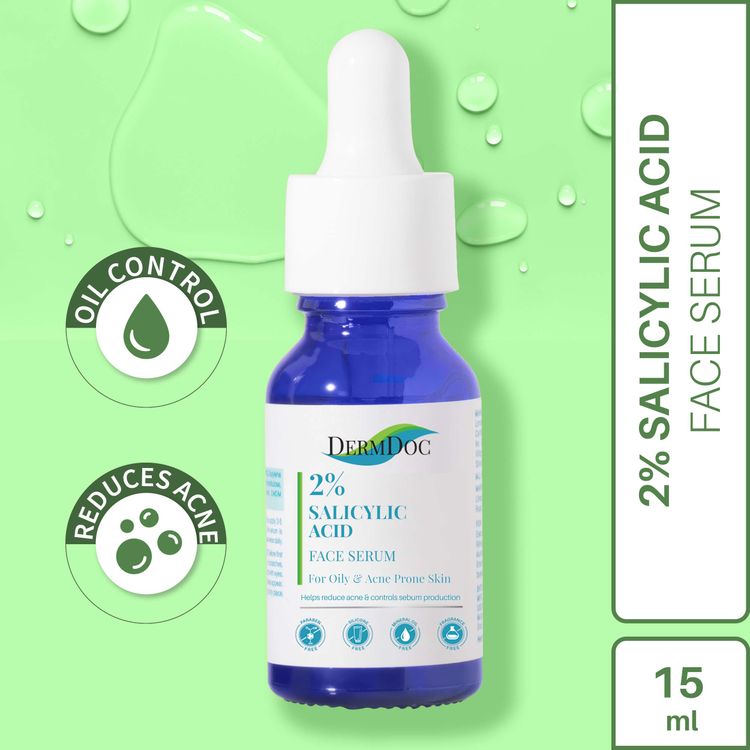 DermDoc 2% Salicylic Acid Face Serum (15 ml)