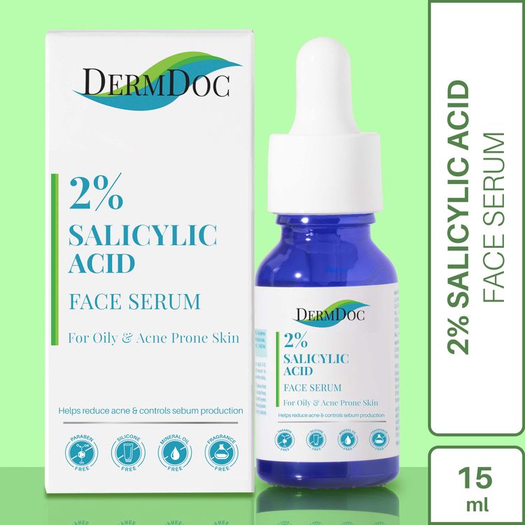 DermDoc 2% Salicylic Acid Face Serum (15 ml)