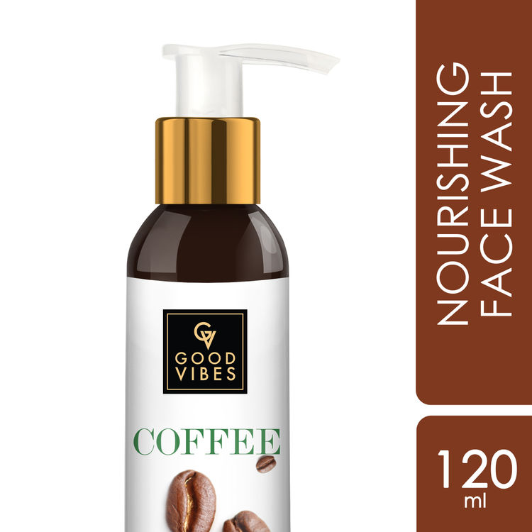 Buy Good Vibes Coffee Nourishing Face Wash | Anti-Acne, Detoxifies | With Argan Oil | No Parabens, No Mineral Oil, No Animal Testing (120 ml) - Purplle