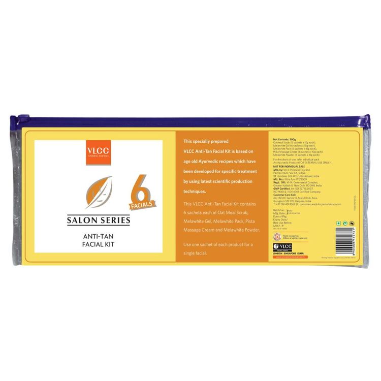 VLCC Salon Series Anti Tan Facial Kit (300 g)