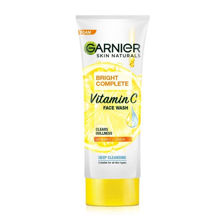 Garnier Bright Complete VITAMIN C Facewash, (100g)