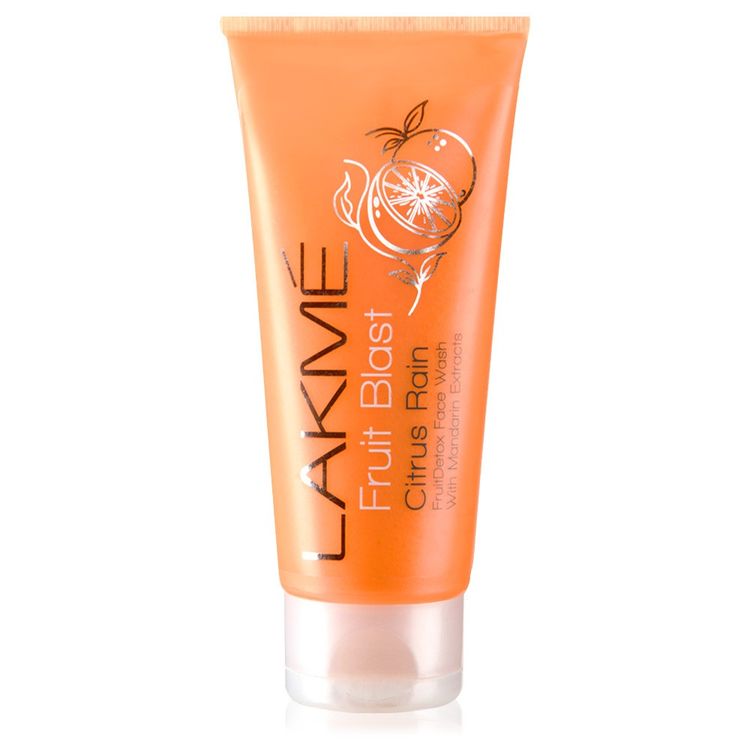 Buy Lakme Fruit Blast Citrus Rain Face Wash 100 G online at
