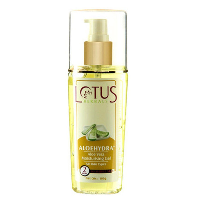 lotus herbal aloe hydra moisturizing gel