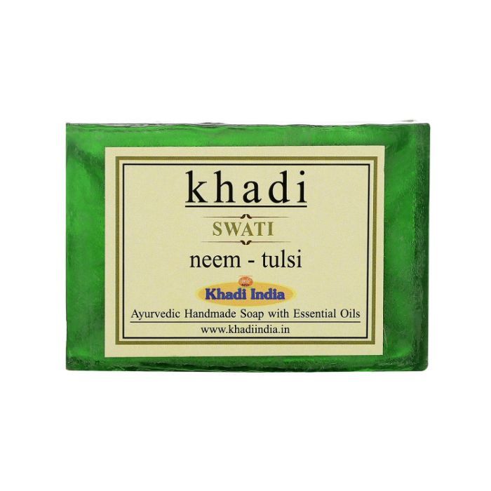 Buy Khadi NeemTulsi Soap 125 g By Swati Gramodyog online at