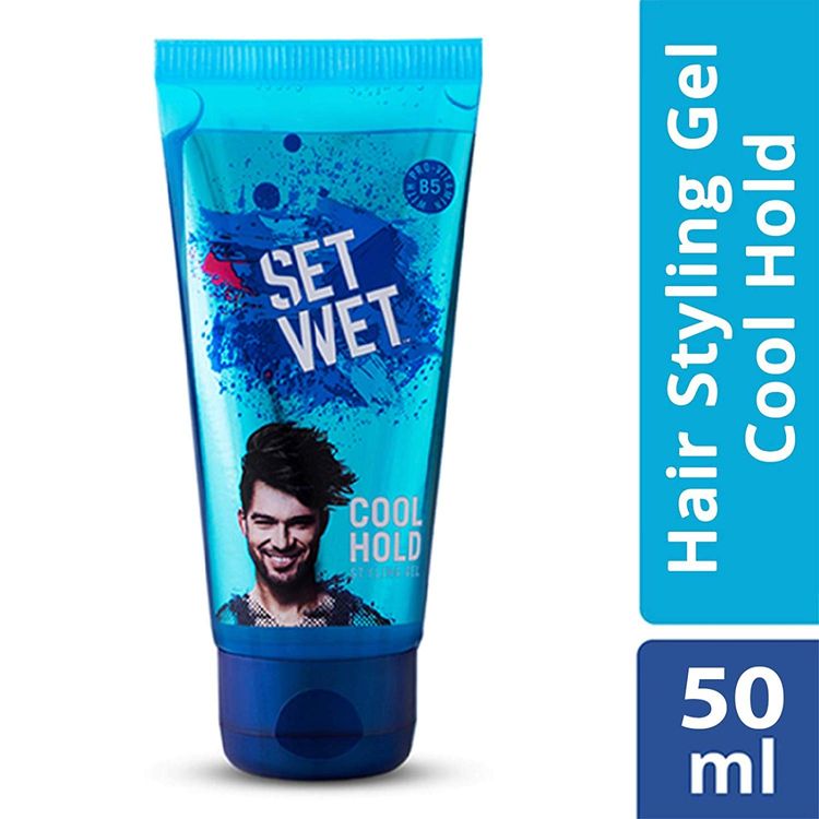 Buy Set Wet Style Hair Gel Cool Hold 50 Ml Online At