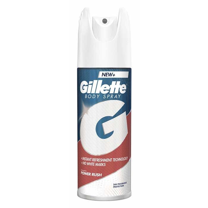 Buy Gillette Power Rush Deodorant Spray For Men (150 ml) online at
