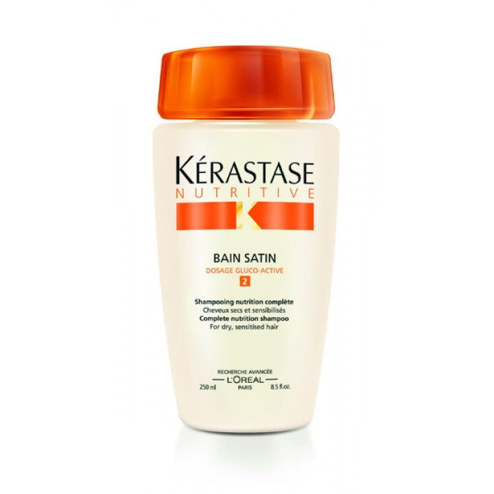 Buy Kerastase Nutritive Shampoo Bain Satin Dosage Gluco Active For Dry Sensitized Hair 2 250 Ml Find Offers Discounts Reviews Ratings Features Usage Ingredients For Kerastase Nutritive Shampoo Bain Satin Dosage It helps hydrate your scalp, soften your hair and nourish your roots, leaving you with more radiant hair. purplle