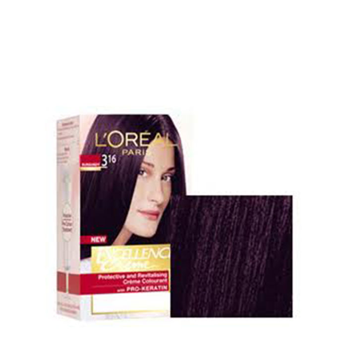 Buy L Oreal Paris Excellence Creme Burgundy 316 150 Ml Pack