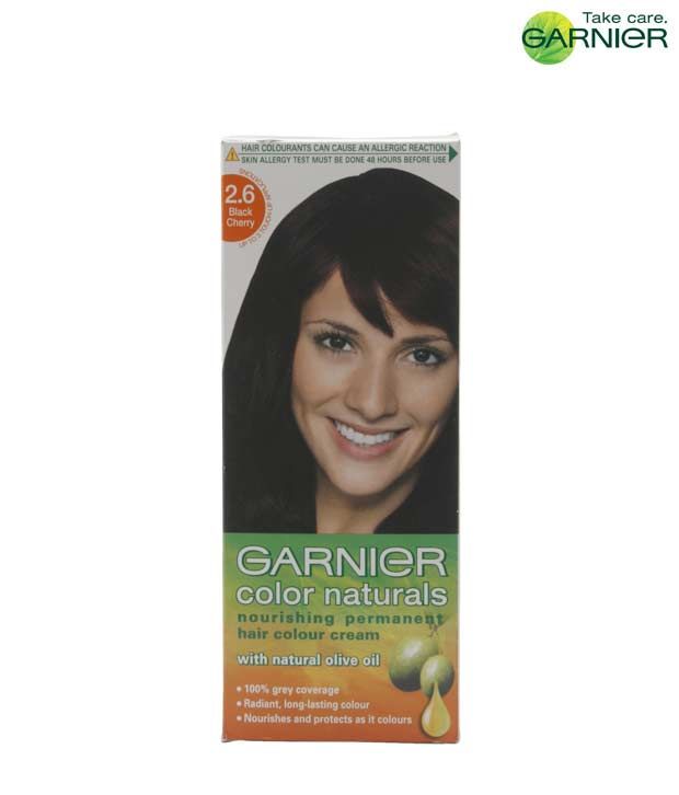 Buy Garnier Color Naturals Shade Black Cherry 2 6 Online Garnier Hair Color Best Price In India Purplle Com
