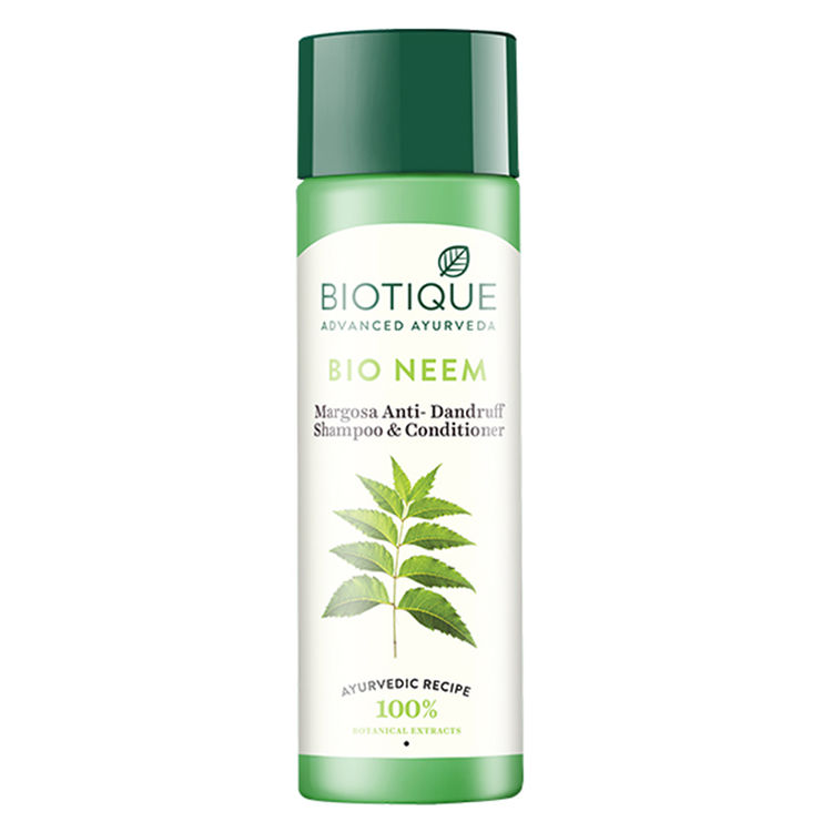 Biotique Bio Neem Margosa Anti Dandruff Shampoo Conditioner 120 Ml