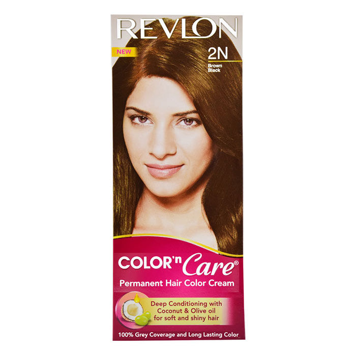 Buy Revlon Color N Care Permanent Hair Color Cream Brown Black
