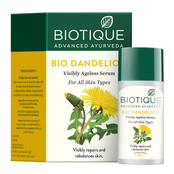 Biotique Bio Dandelion Visibly Ageless Serum (40 ml)